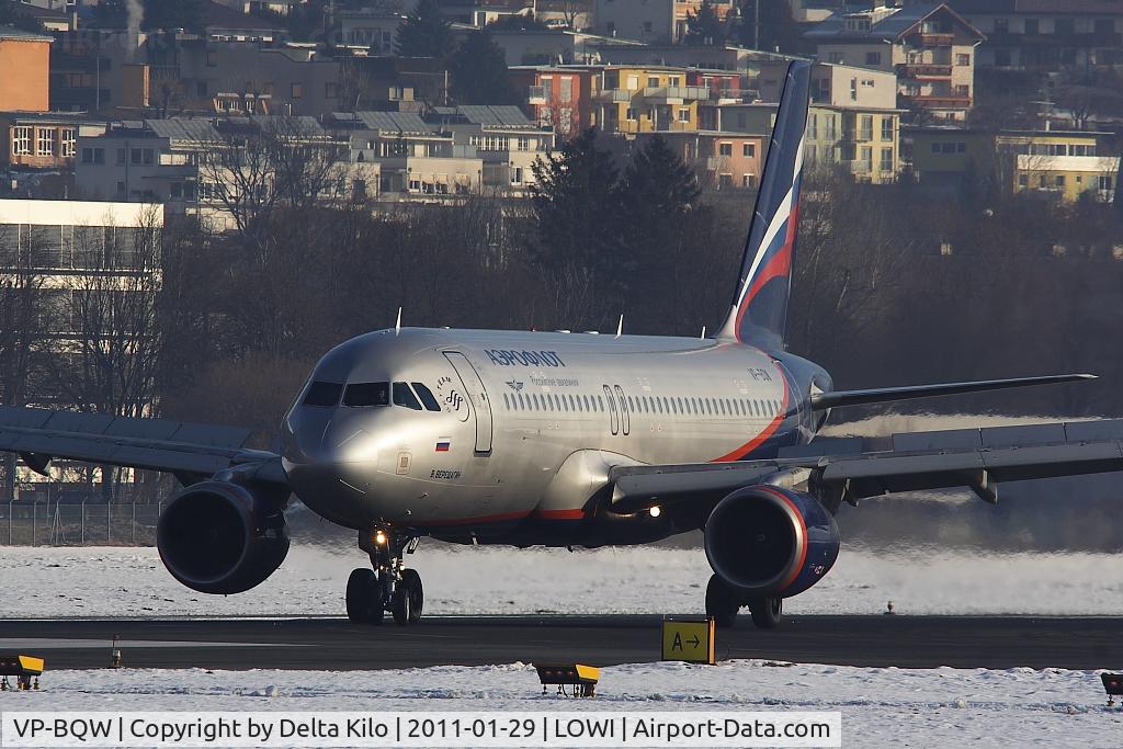 VP-BQW, 2006 Airbus A320-214 C/N 2947, AFL [SU] Aeroflot