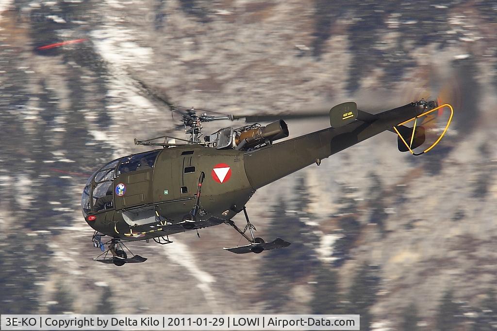 3E-KO, Aerospatiale SA-316B Alouette III C/N 2059, Austrian Air Force
Sud-Aviation SA 316B Alouette III