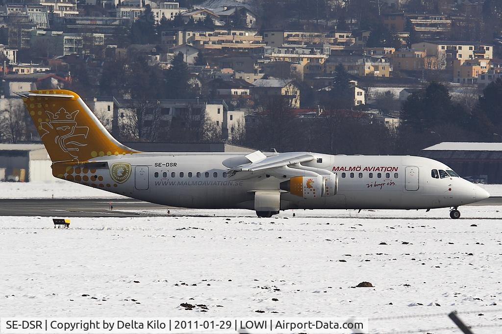 SE-DSR, 1994 British Aerospace Avro 146-RJ100A C/N E3244, SCW [TF] Malmo Aviation