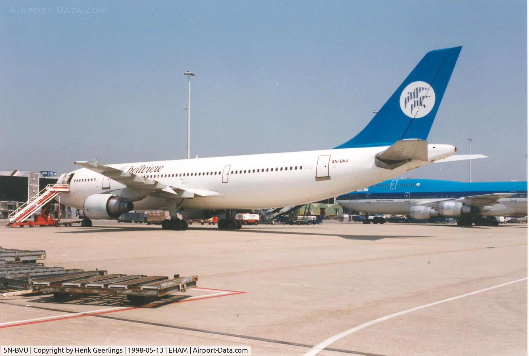 5N-BVU, 1992 Airbus A300B4-622R C/N 633, Bellvieuw - Lagos
