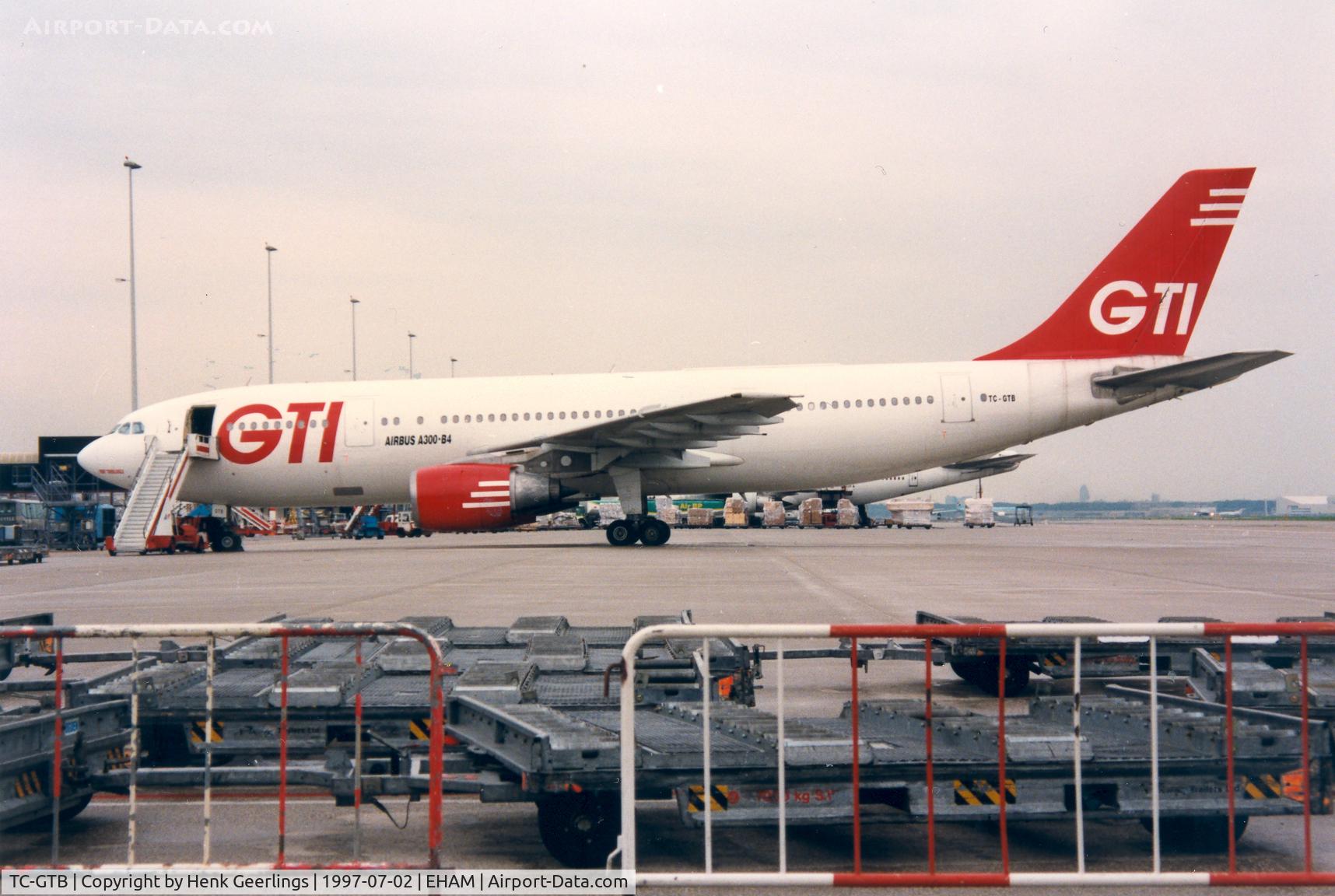 TC-GTB, 1980 Airbus A300B4-203 C/N 127, GTI