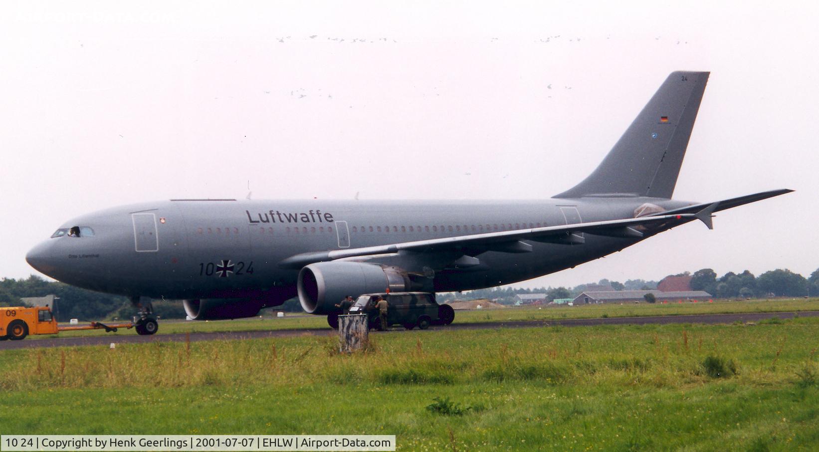 10 24, 1987 Airbus A310-304/MRT C/N 434, Luftwaffe , A310 at Openday Dutch Airforce . Leeuwarden AFB , July 2001