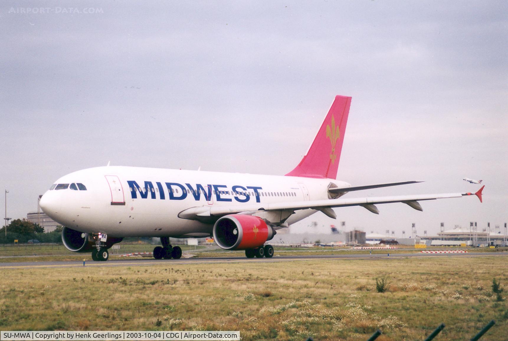 SU-MWA, 1992 Airbus A310-304 C/N 652, Midwest