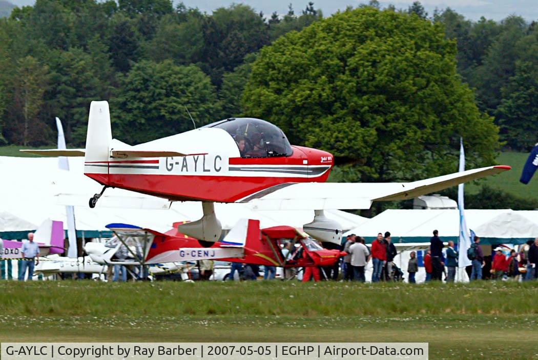 G-AYLC, 1964 CEA Jodel DR-1051 Ambassadeur C/N 536, SAN Jodel DR.1051 Sicile [536] Popham~G 05/05/2007