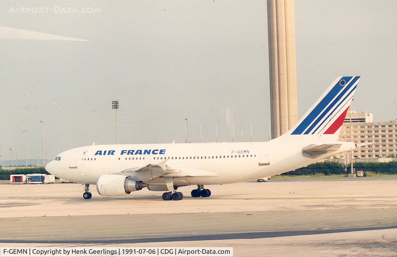 F-GEMN, 1989 Airbus A310-304 C/N 502, Air France
