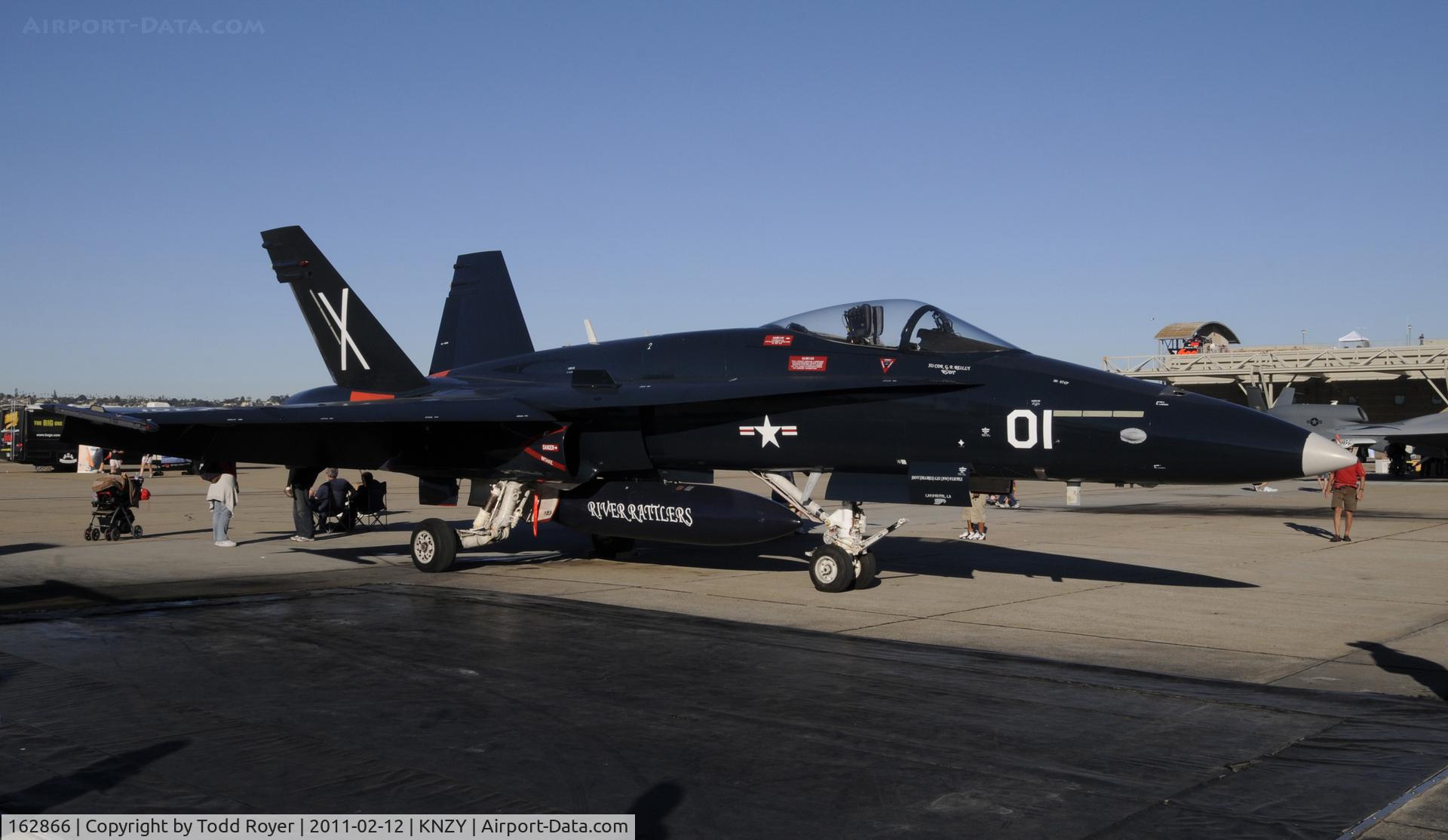 162866, McDonnell Douglas F/A-18A Hornet C/N 404/A336, Special paint for the Centennial of Naval aviation
