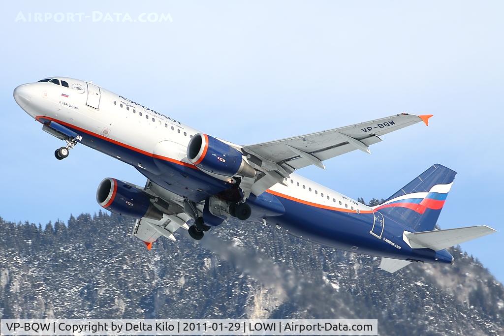 VP-BQW, 2006 Airbus A320-214 C/N 2947, AFL [SU] Aeroflot