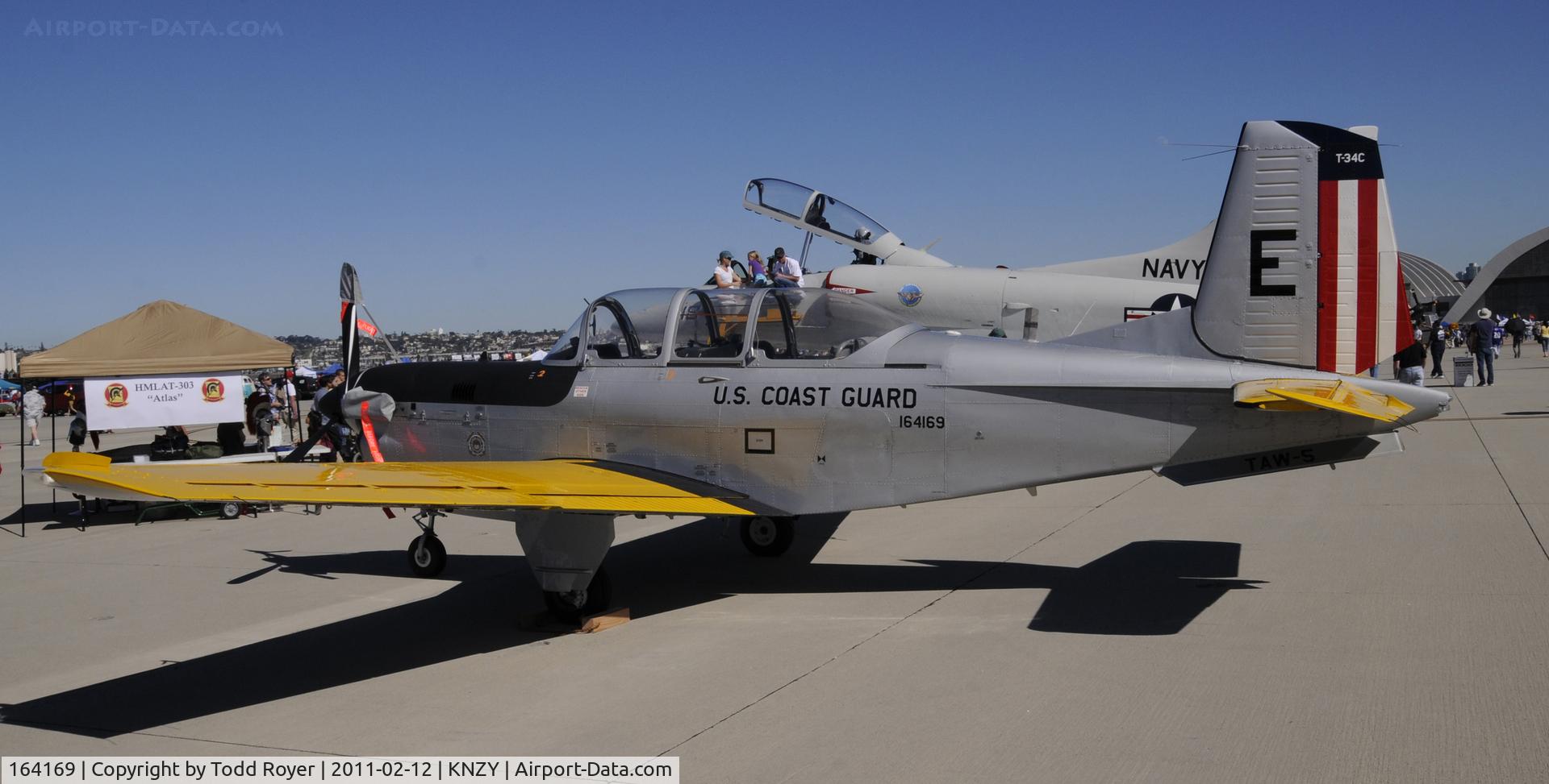 164169, Beech T-34C Turbo Mentor C/N GL-349, Special paint for the Centennial of Naval Aviation