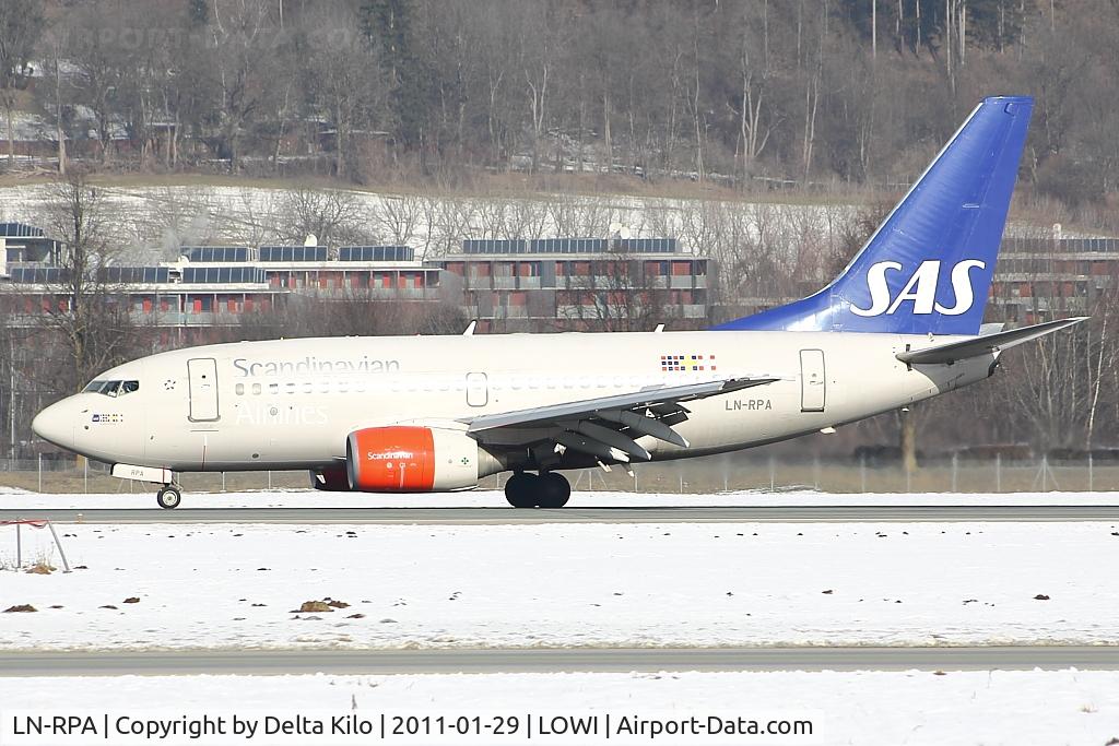 LN-RPA, 1998 Boeing 737-683 C/N 28290, SAS [SK] SAS