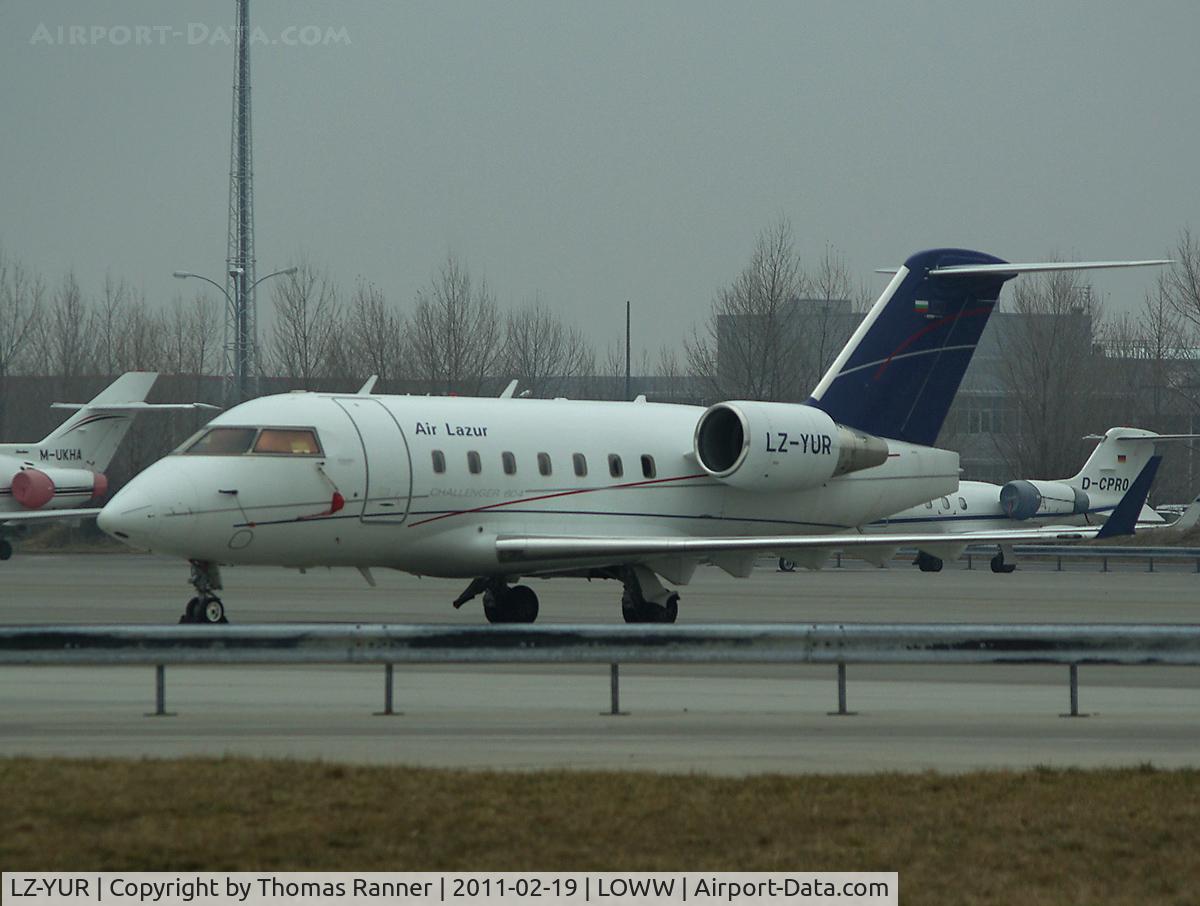 LZ-YUR, 2005 Bombardier Challenger 604 (CL-600-2B16) C/N 5625, Air Lazur Challenger 604