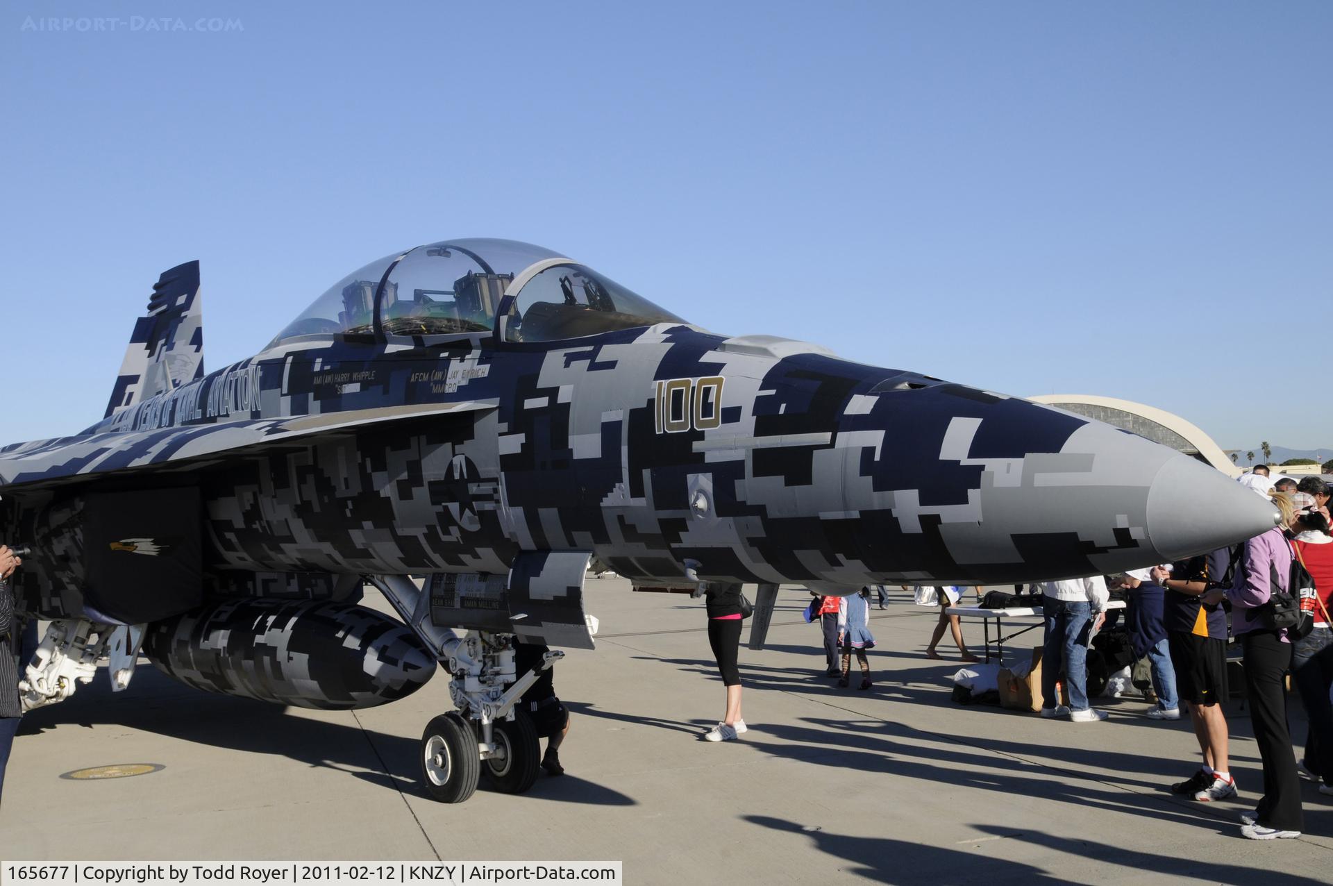 165677, Boeing F/A-18F Super Hornet C/N 1512/F016, Special paint for the Centennial of Naval Aviation