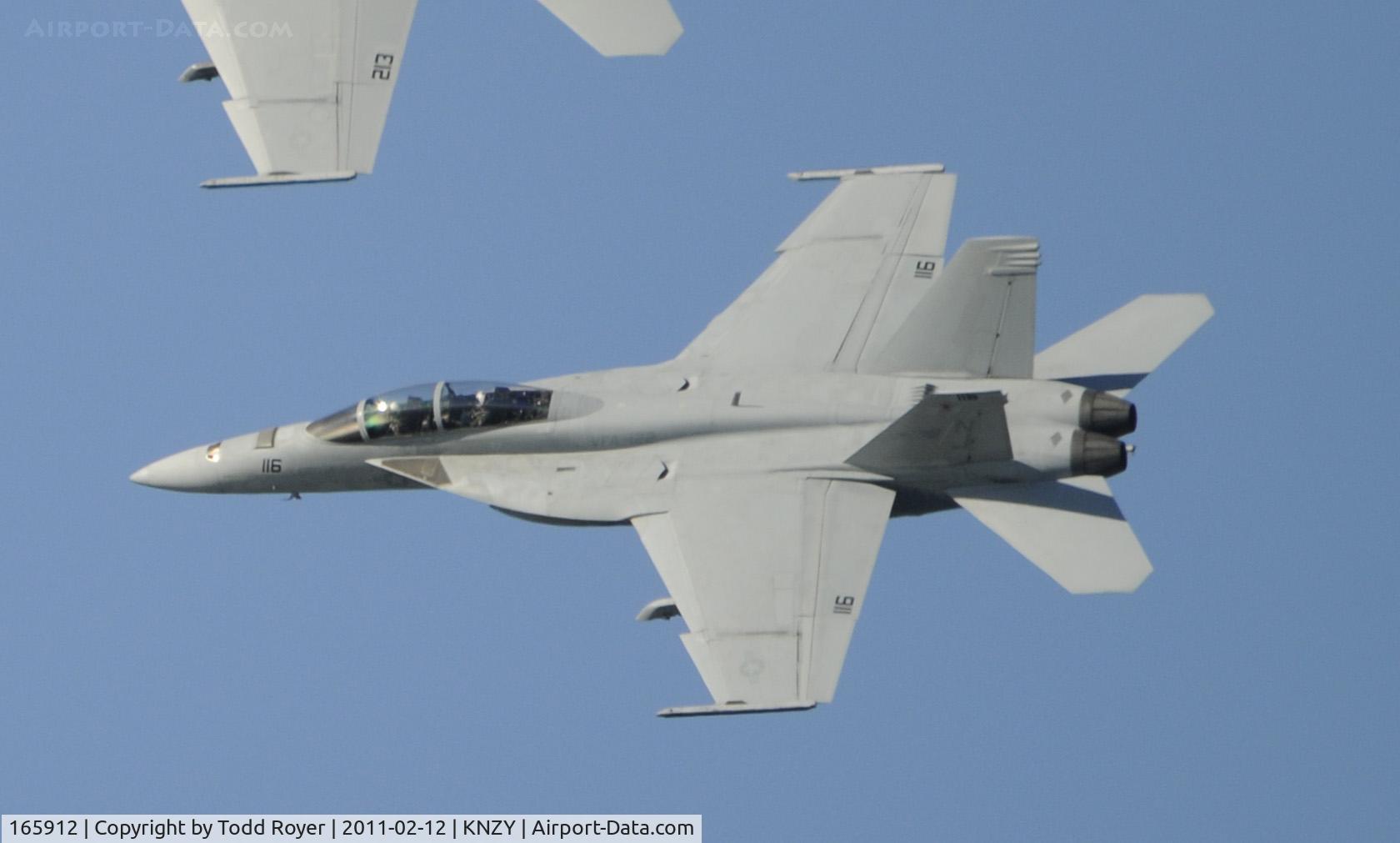 165912, Boeing F/A-18F Super Hornet C/N F058, Centennial of Naval Aviation