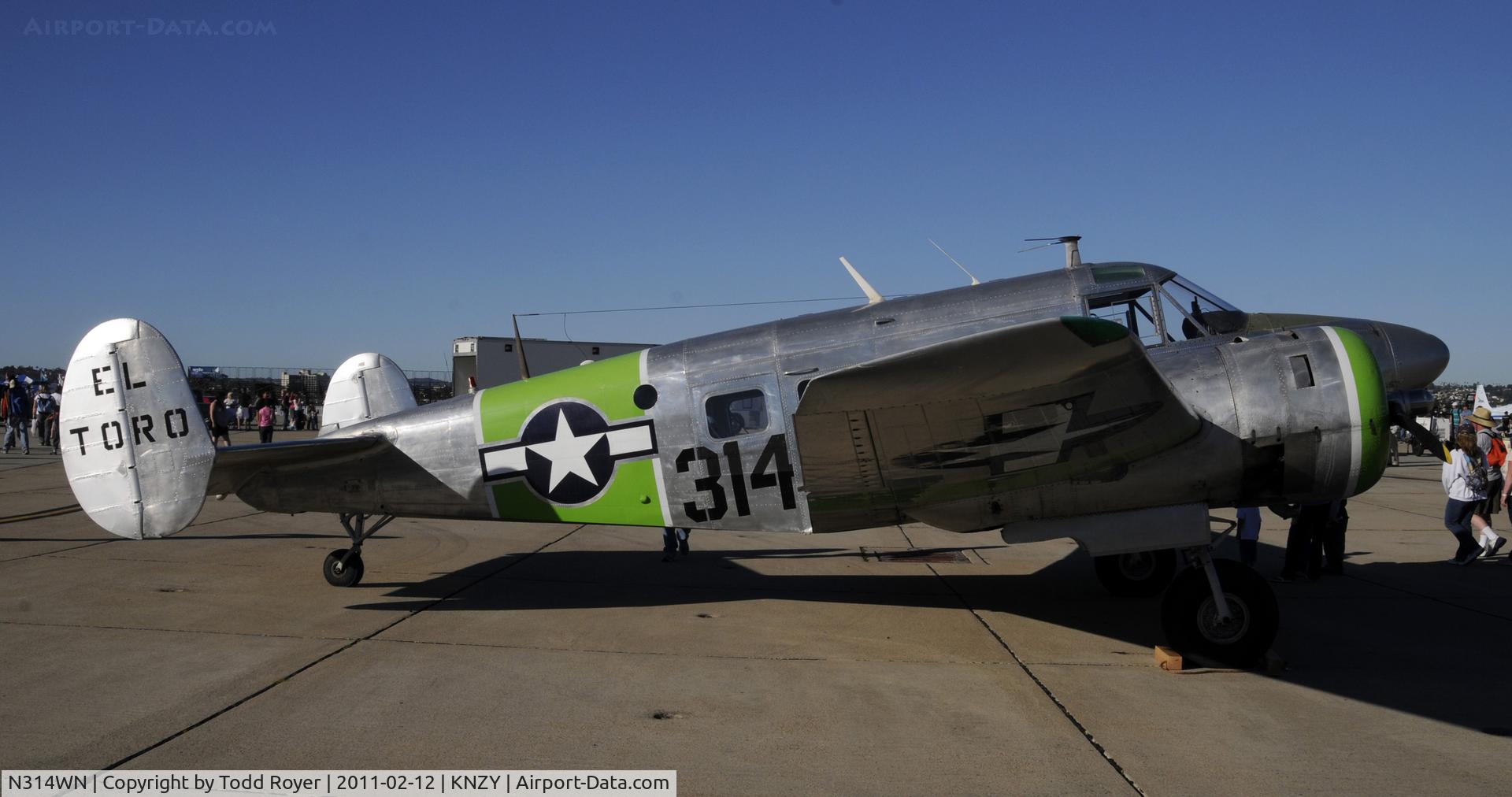 N314WN, 1952 Beech C-45H Expeditor C/N AF-566, Centennial of Naval Aviation