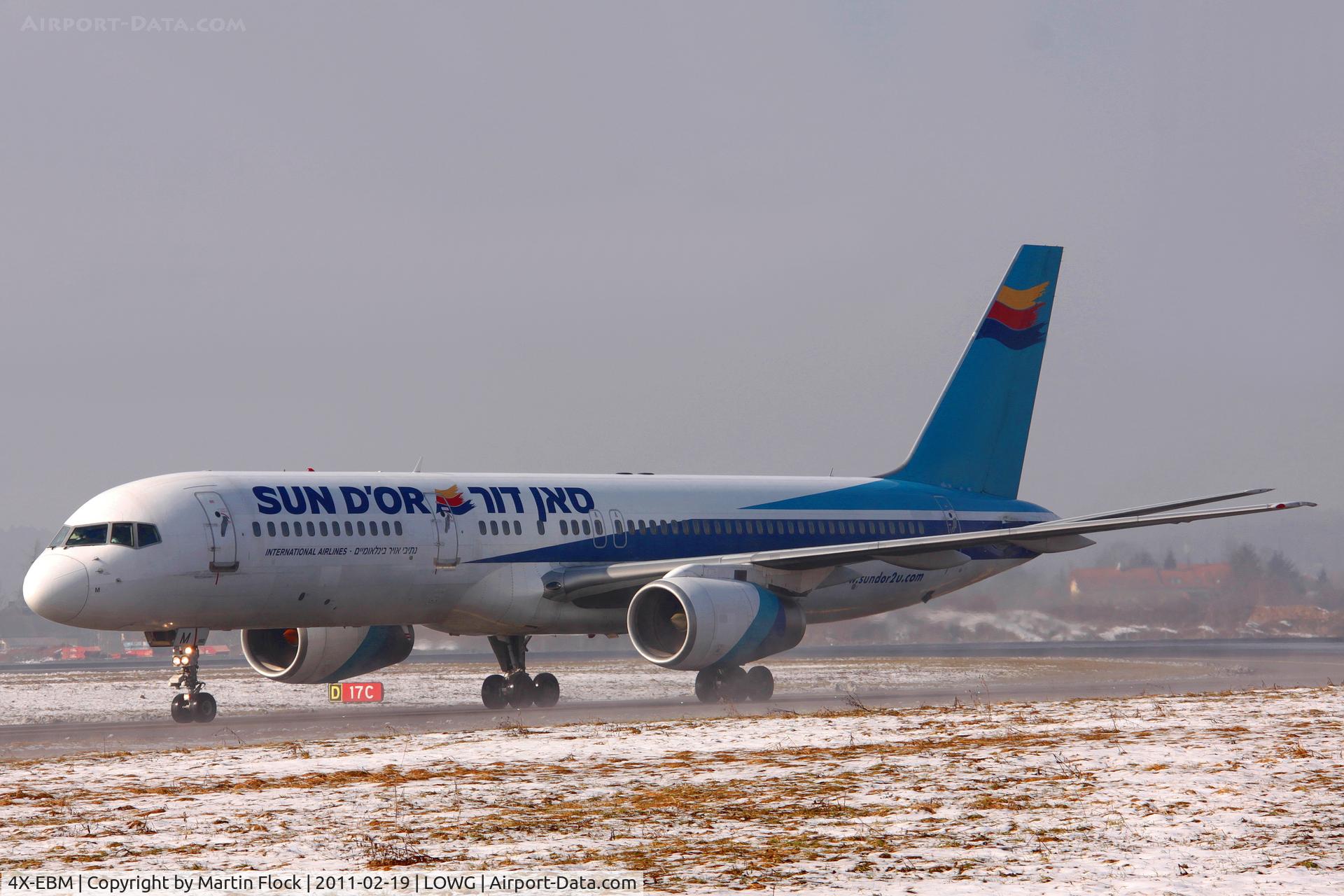 4X-EBM, 1987 Boeing 757-258 C/N 23918, .