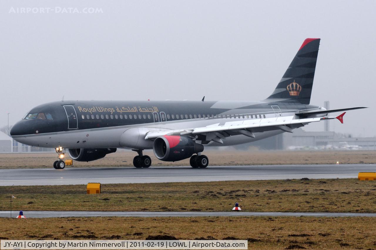 JY-AYI, 1995 Airbus A320-212 C/N 569, Royal Wings