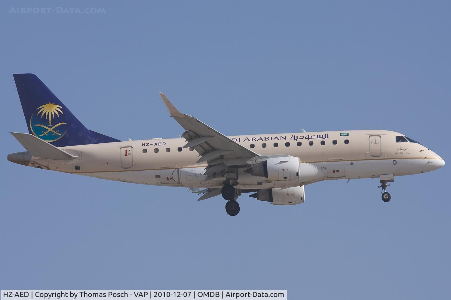 HZ-AED, 2006 Embraer 170LR (ERJ-170-100LR) C/N 17000119, Saudia - Saudi Arabian Airlines