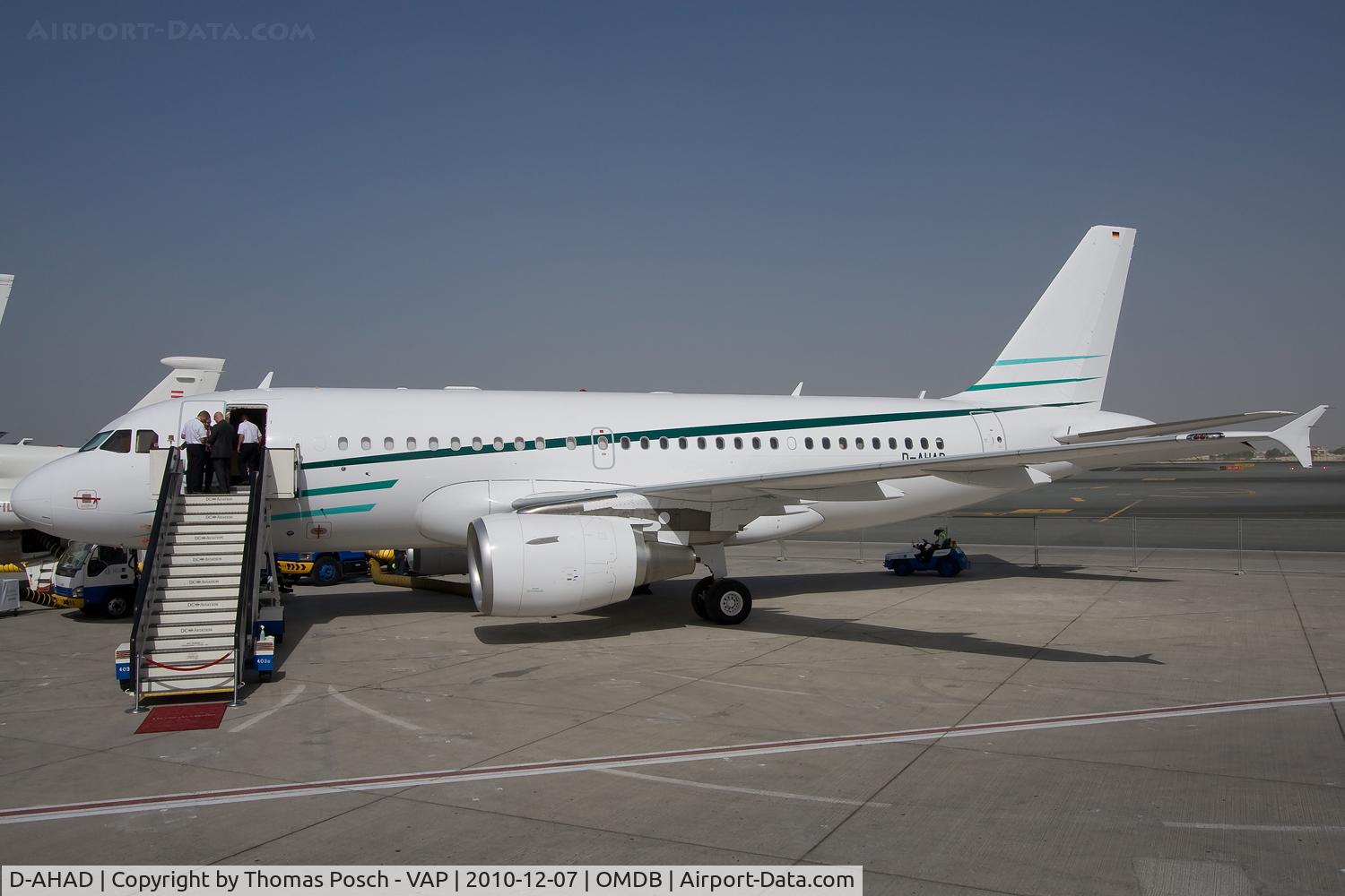 D-AHAD, 2008 Airbus ACJ319 (A319-115/CJ) C/N 3632, Daimler Chrysler Aviation