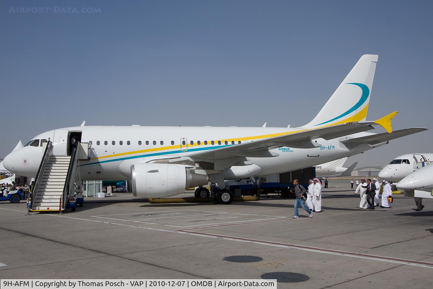 9H-AFM, 2006 Airbus ACJ318 (A318-112/CJ) C/N 2910, Comlux