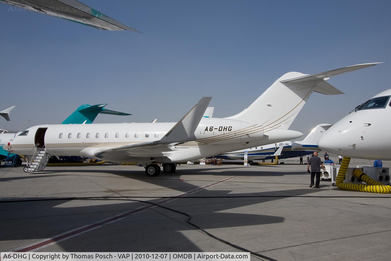 A6-DHG, 2006 Bombardier BD-700-1A11 Global 5000 C/N 9226, Nakheel Aviation