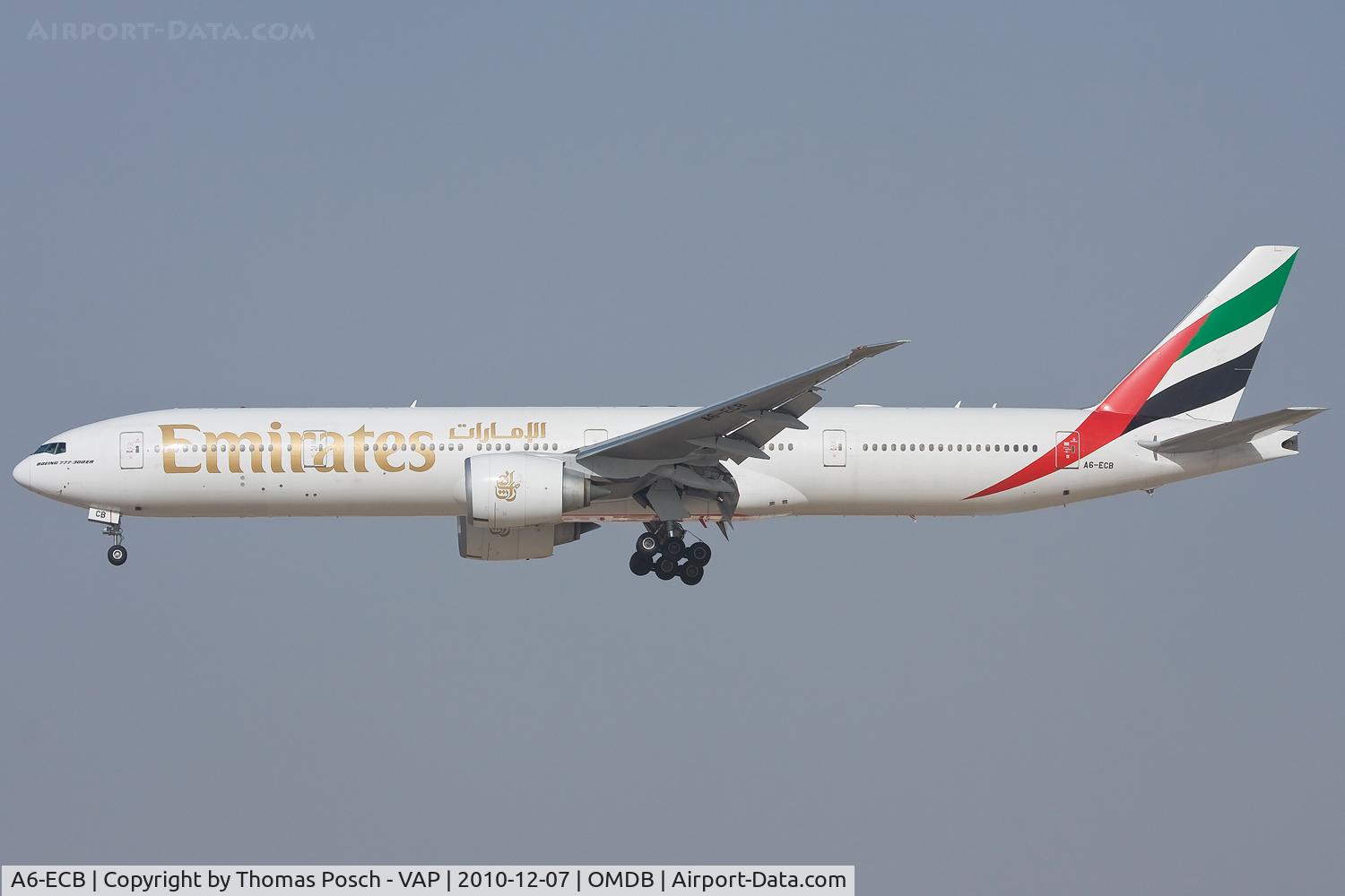 A6-ECB, 2007 Boeing 777-31H/ER C/N 32714, Emirates