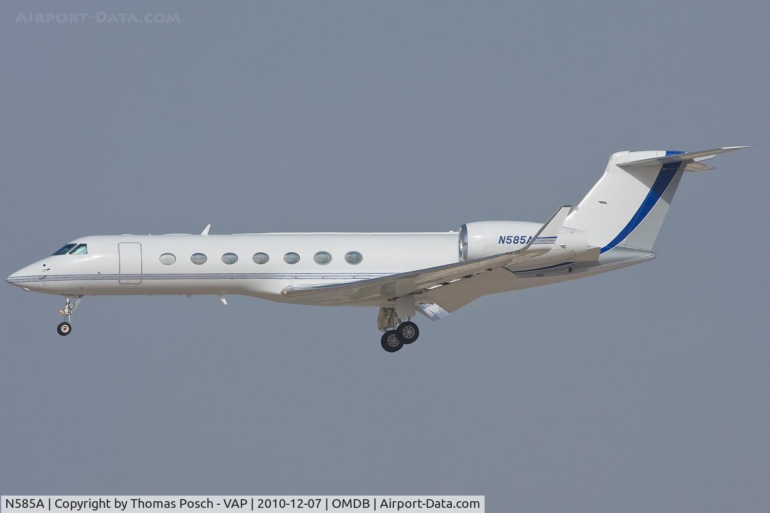 N585A, 2006 Gulfstream Aerospace GV-SP (G550) C/N 5110, Aramco