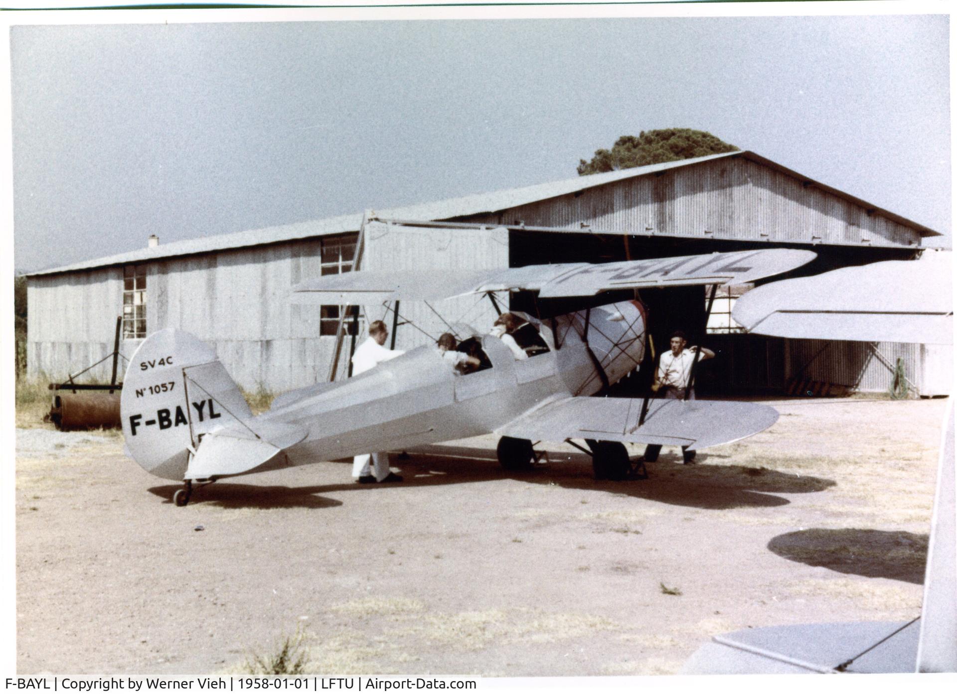 F-BAYL, Nord Stampe SV-4C C/N 1057, Stampe F-BAYL - Airport of Fréjus / Saint Raphaël