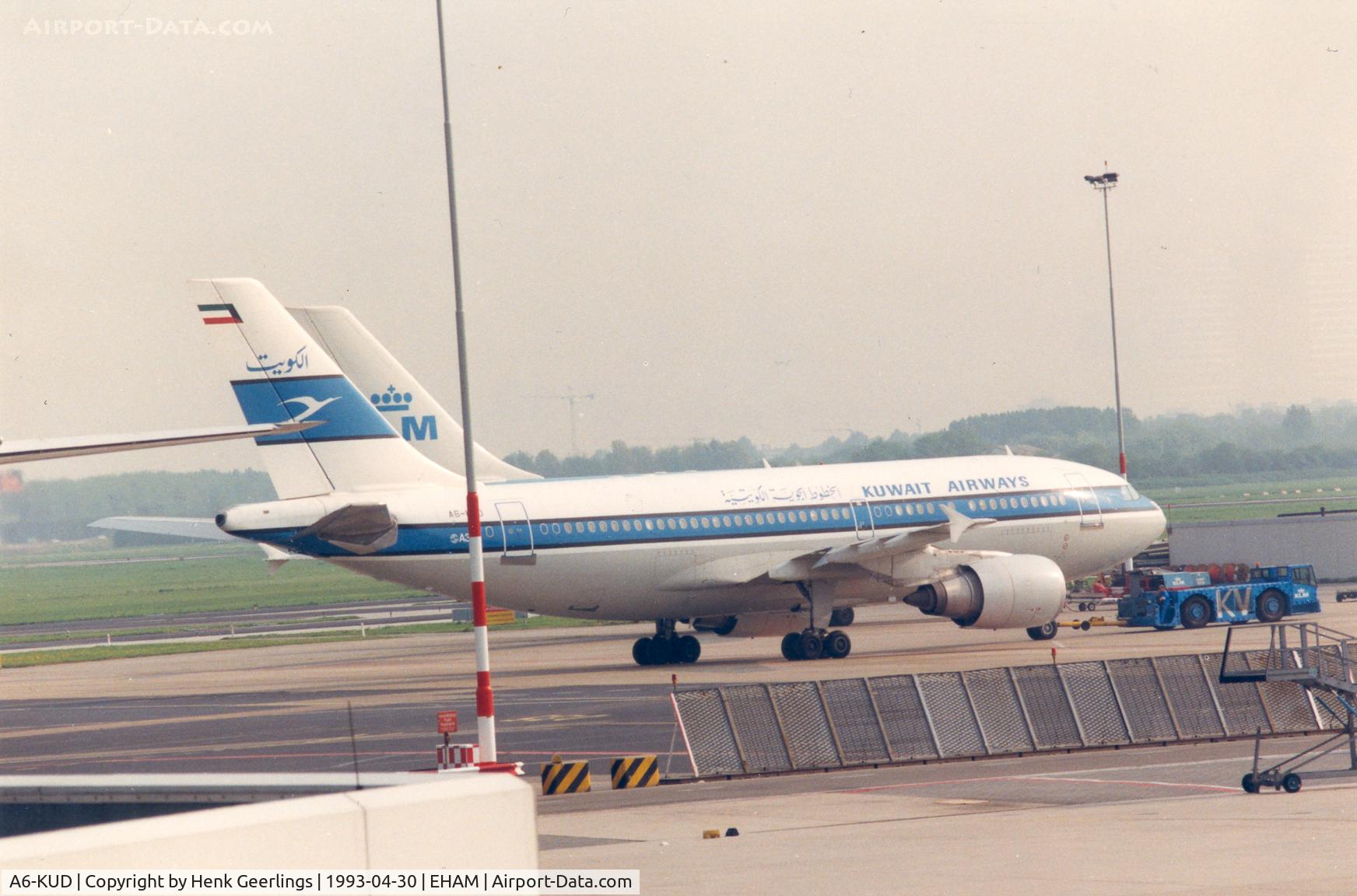 A6-KUD, 1988 Airbus A310-304 C/N 481, Kuwait Airways