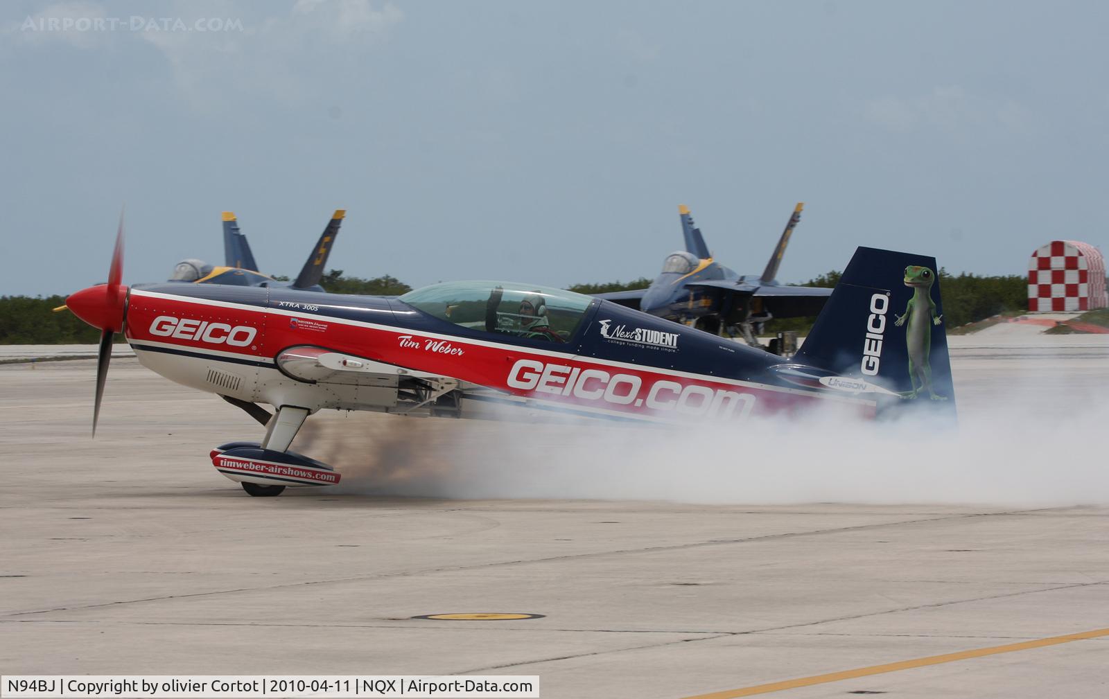 N94BJ, 2002 Extra EA-300S C/N 031, NAS Key west airshow