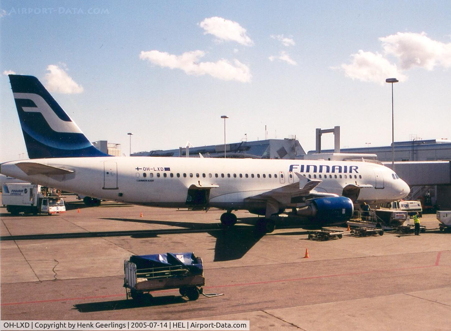 OH-LXD, 2001 Airbus A320-214 C/N 1588, Finnair