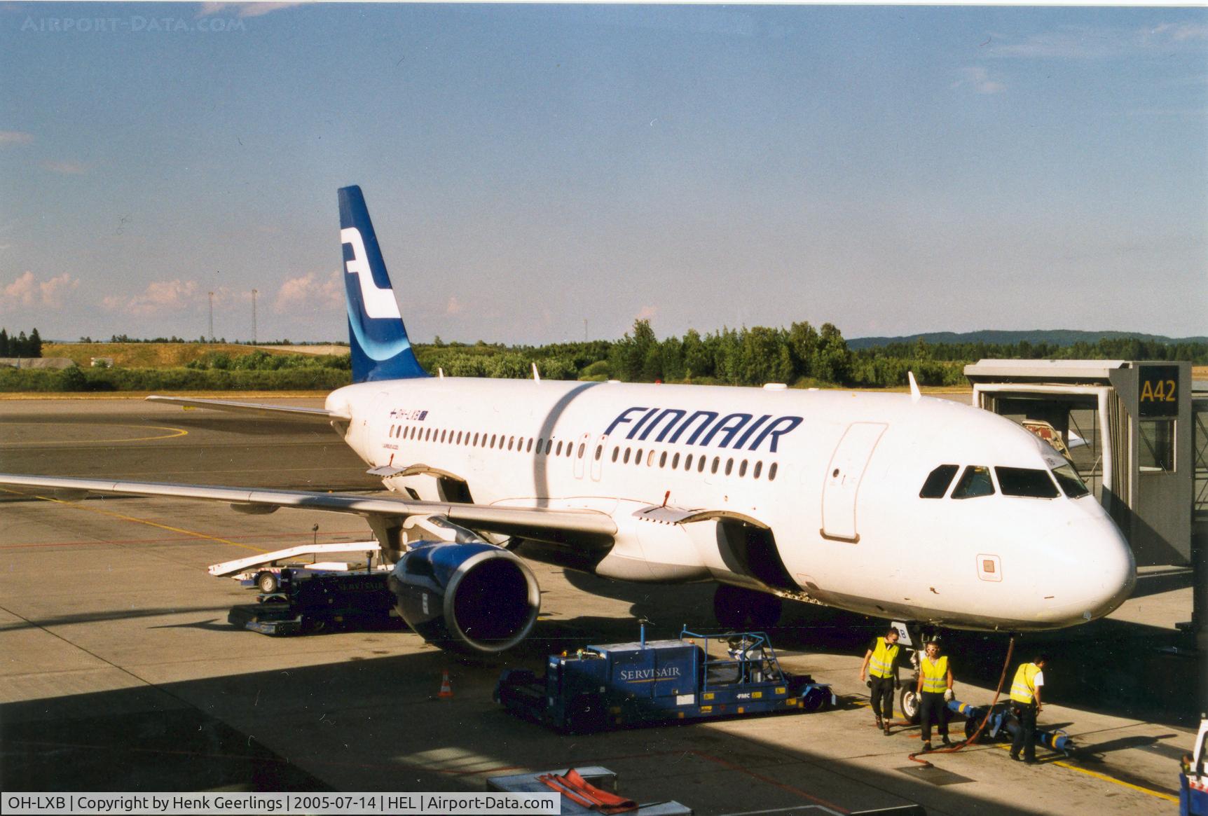 OH-LXB, 2001 Airbus A320-214 C/N 1470, Finnair