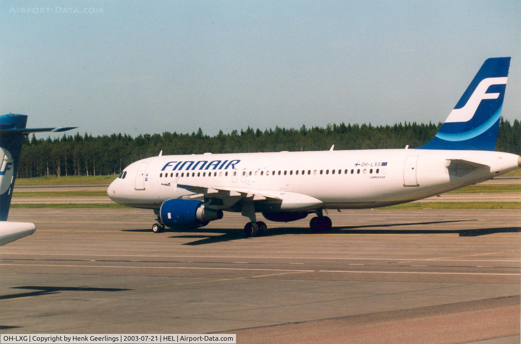 OH-LXG, 2002 Airbus A320-214 C/N 1735, Finnair