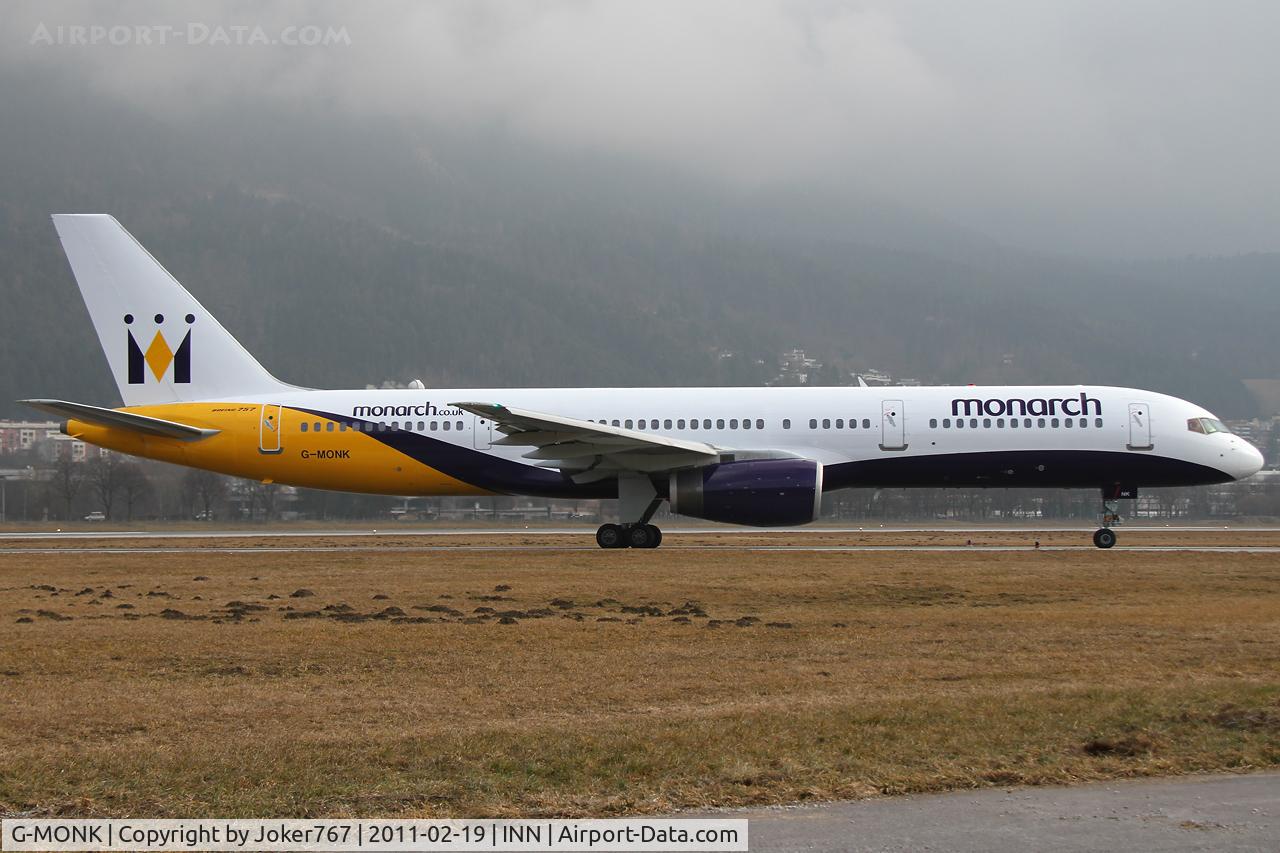 G-MONK, 1988 Boeing 757-2T7 C/N 24105, Monarch