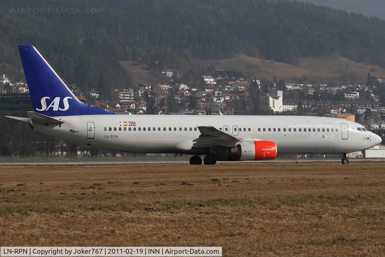 LN-RPN, 2000 Boeing 737-883 C/N 30470, SAS Norge