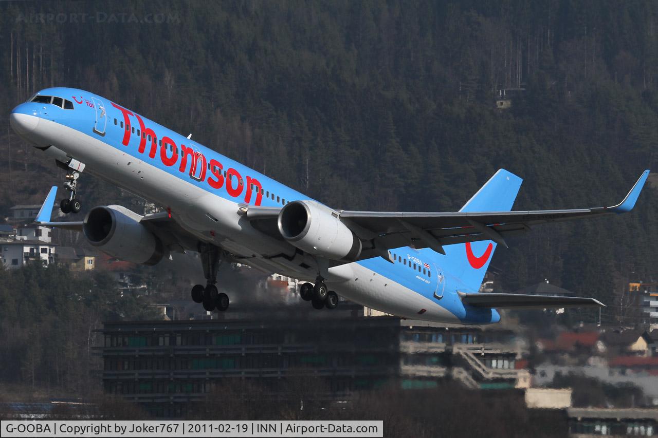 G-OOBA, 2000 Boeing 757-28A C/N 32446, Thomson Airlines