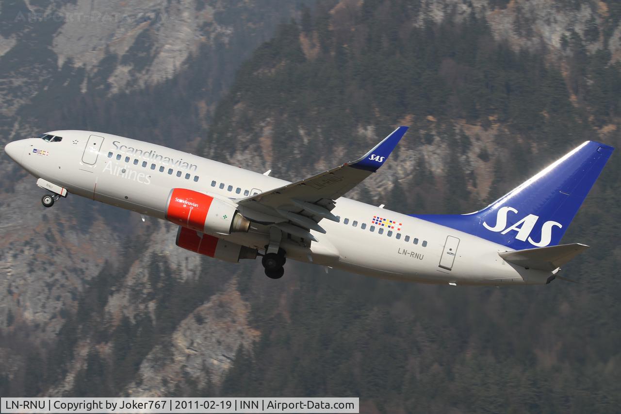 LN-RNU, 2009 Boeing 737-783 C/N 34548, SAS Norge