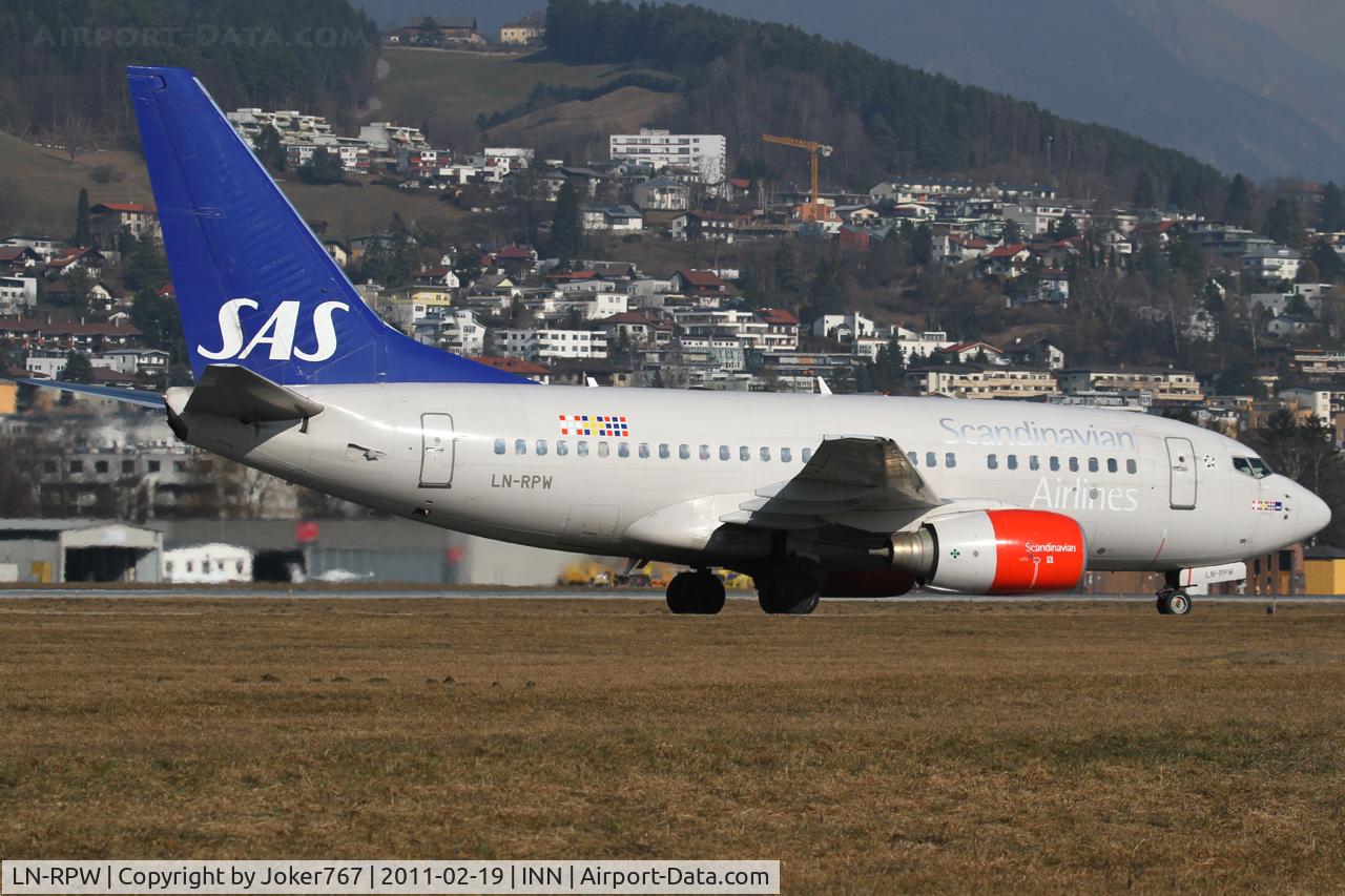 LN-RPW, 1999 Boeing 737-683 C/N 28289, SAS