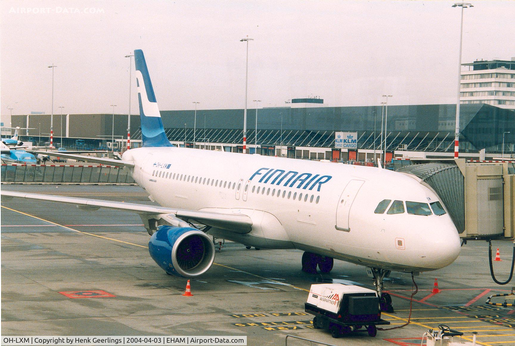 OH-LXM, 2003 Airbus A320-214 C/N 2154, Finnair