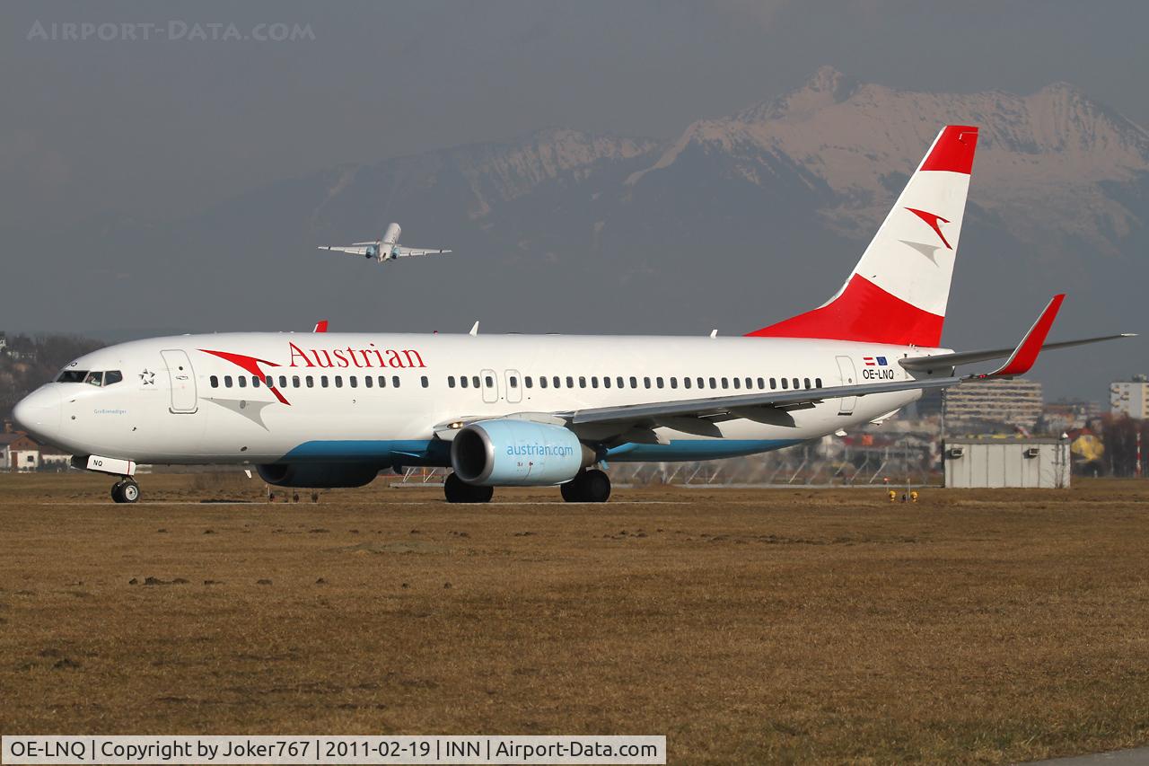 OE-LNQ, 2003 Boeing 737-8Z9 C/N 30421, Austrian Airlines