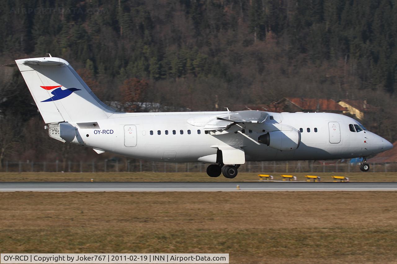 OY-RCD, 1993 British Aerospace Avro 146-RJ85 C/N E.2235, Atlantic Airways