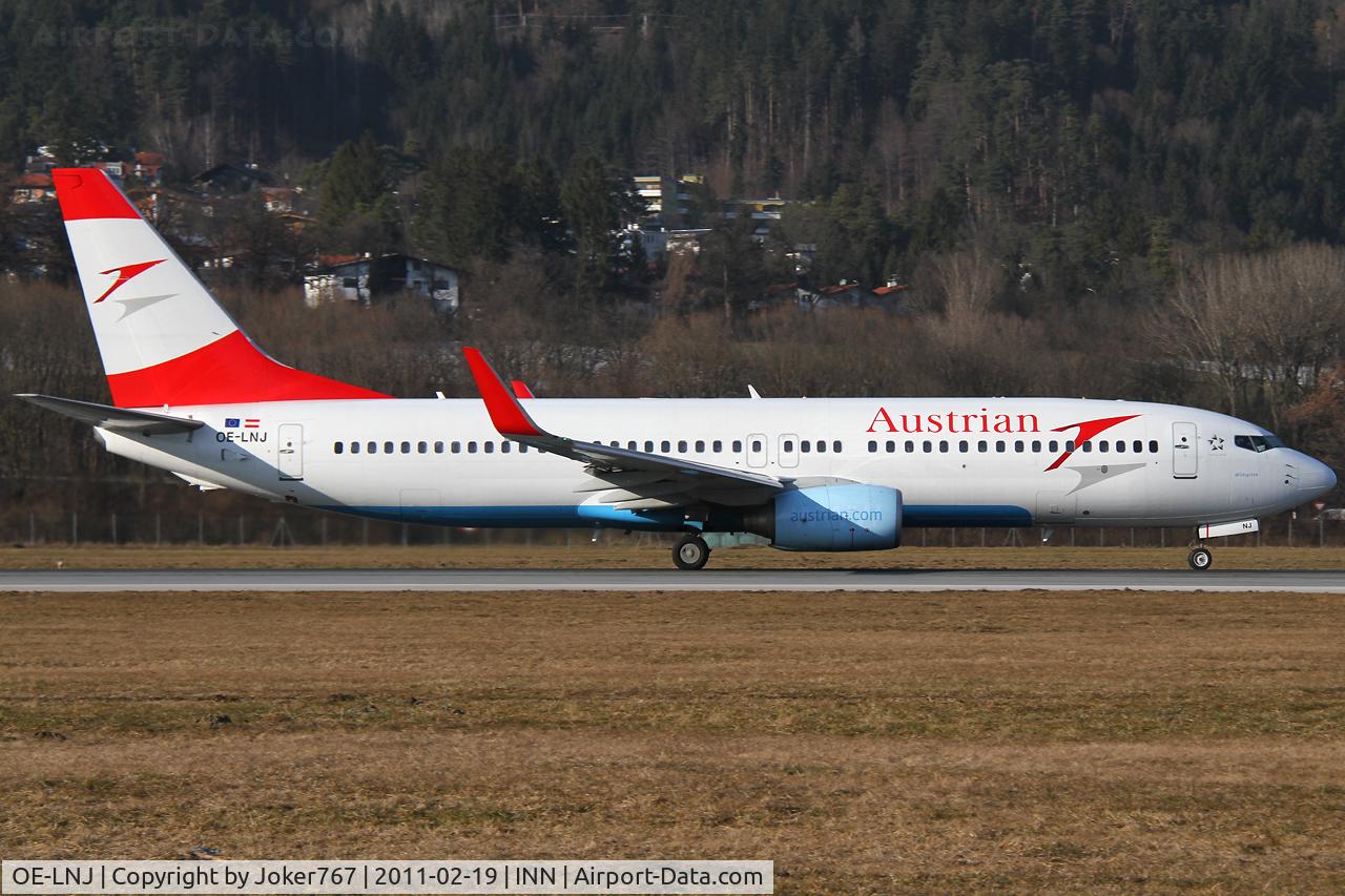 OE-LNJ, 1998 Boeing 737-8Z9 C/N 28177, Austrian Airlines