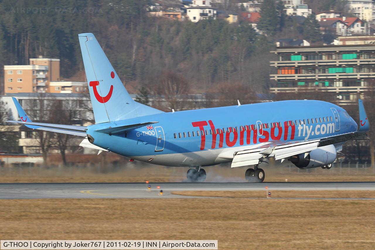 G-THOO, 1998 Boeing 737-33V C/N 29335, Thomson Airlines