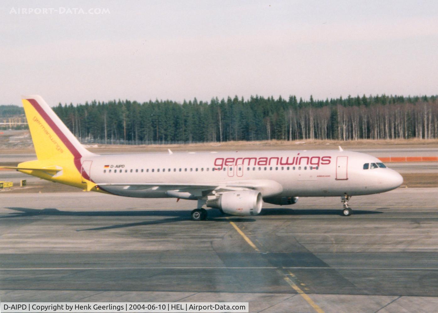 D-AIPD, 1989 Airbus A320-211 C/N 0072, germanwings