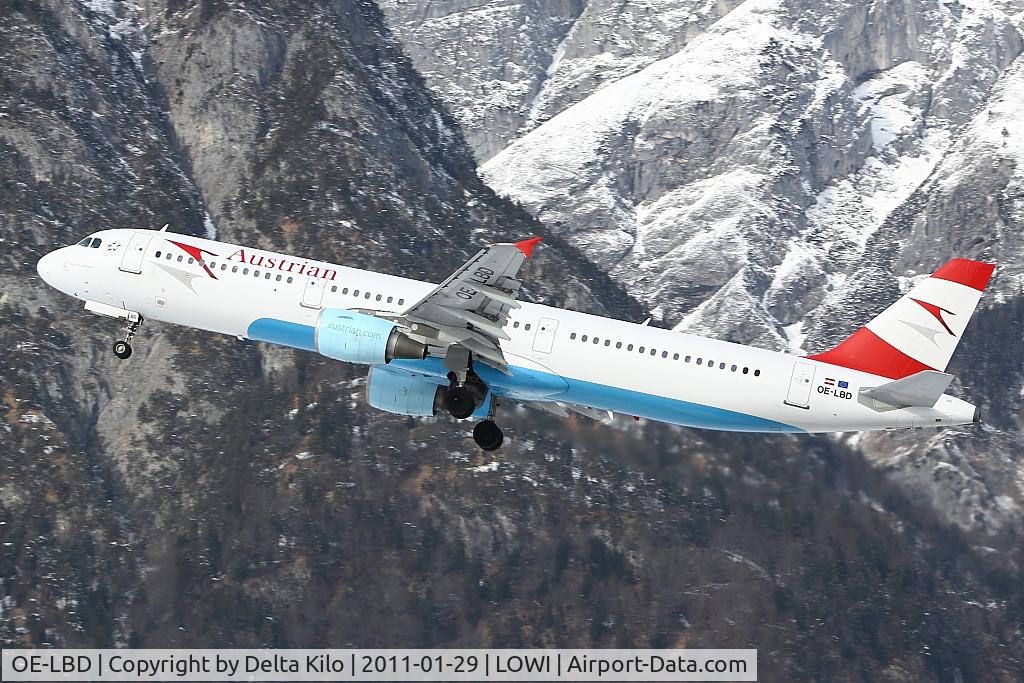 OE-LBD, 1998 Airbus A321-211 C/N 920, AUA [OS] Austrian Airlines