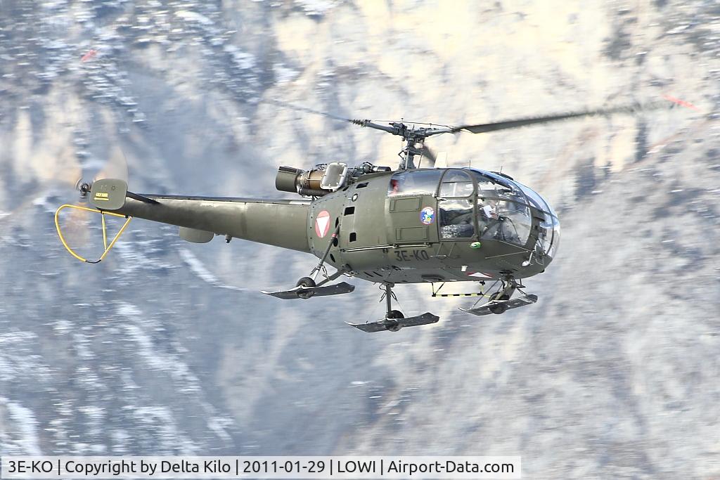 3E-KO, Aerospatiale SA-316B Alouette III C/N 2059, Austrian Air Force Sud-Aviation SA 316B Alouette III