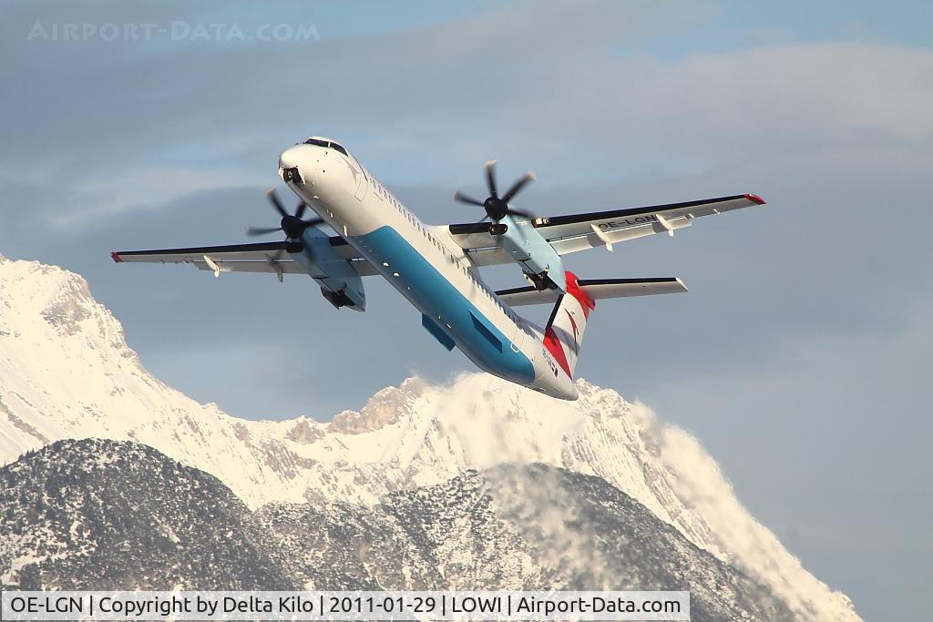 OE-LGN, 2010 De Havilland Canada DHC-8-402Q Dash 8 C/N 4326, TYR [VO] Austrian Arrows