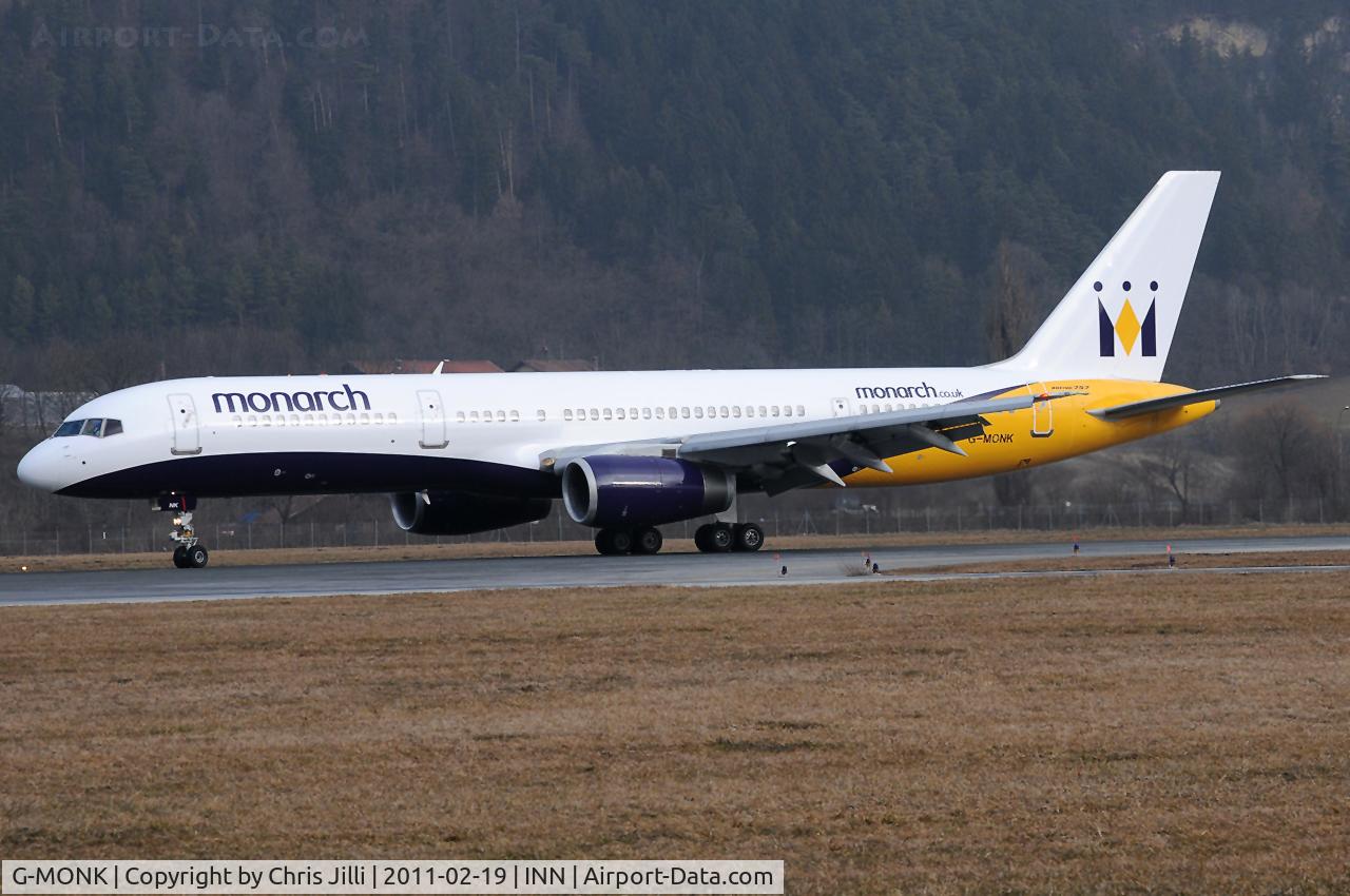 G-MONK, 1988 Boeing 757-2T7 C/N 24105, G-MONK