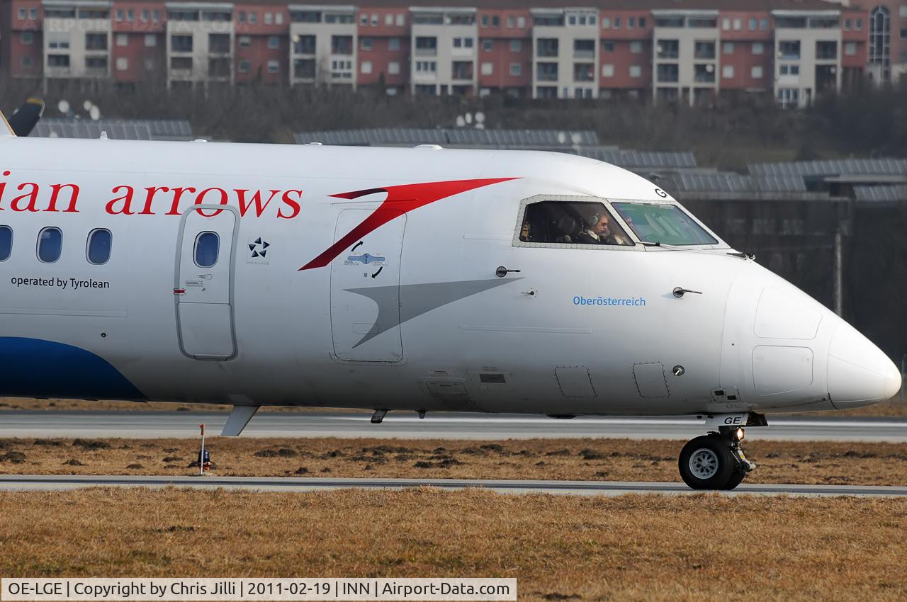 OE-LGE, 2001 De Havilland Canada DHC-8-402Q Dash 8 C/N 4042, AUA