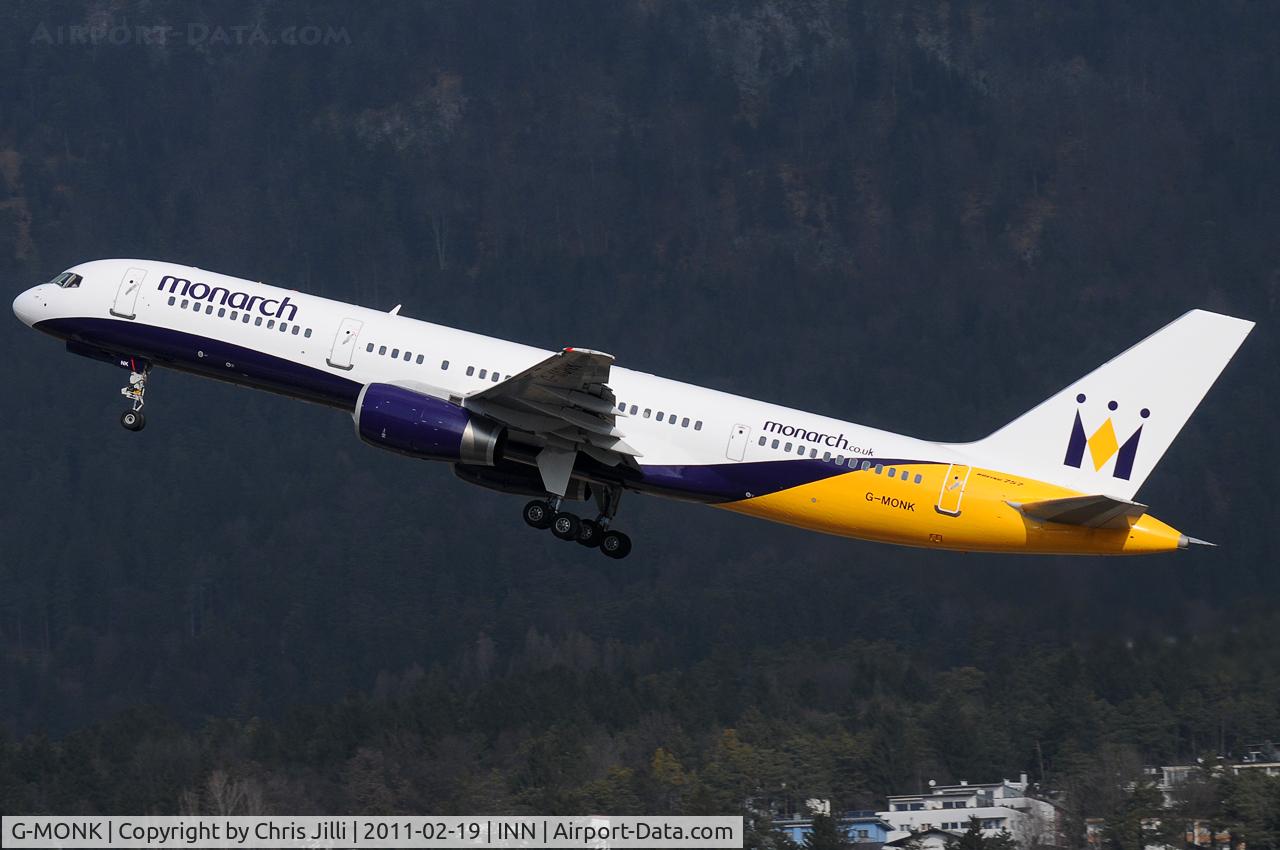 G-MONK, 1988 Boeing 757-2T7 C/N 24105, G-MONK