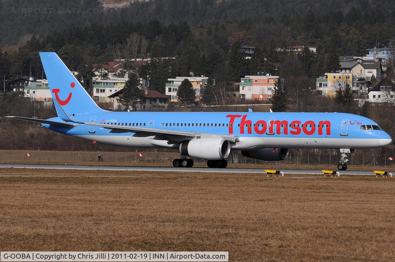 G-OOBA, 2000 Boeing 757-28A C/N 32446, Thomson