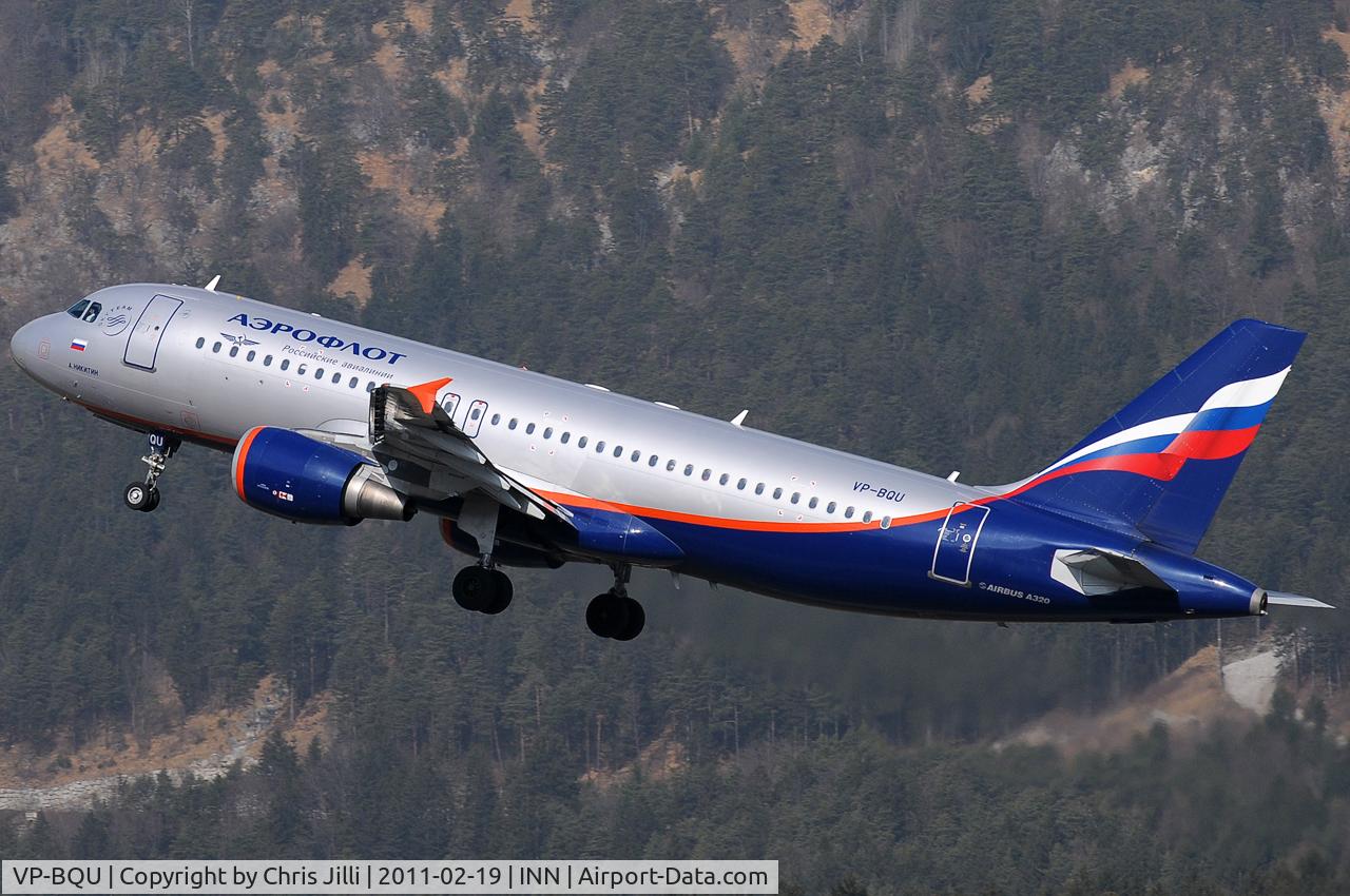 VP-BQU, 2008 Airbus A320-214 C/N 3373, AFL
